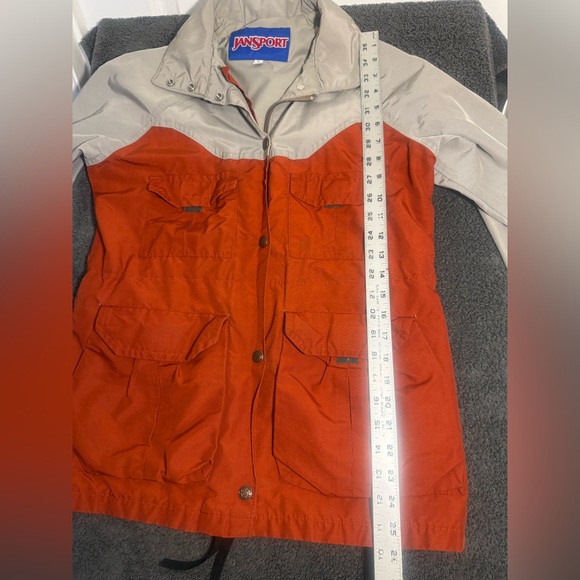 Vintage Jansport Beige and Orange Jacket - Picture 6 of 10
